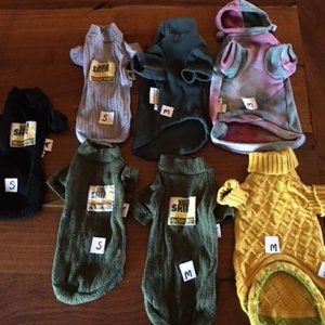 7 Sphynx Cat Clothes, Hairless Cat Clothes, Casual Sweater Shirt, DUOMASUMI